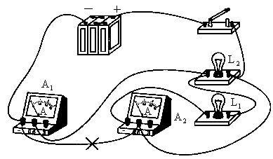 如图是张华同学在"用电流表测电流"的实验中连接的电路.