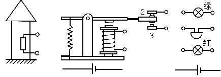 如图是用电磁继电器控制电灯的实验装置图,要想在控制电路的开关闭合