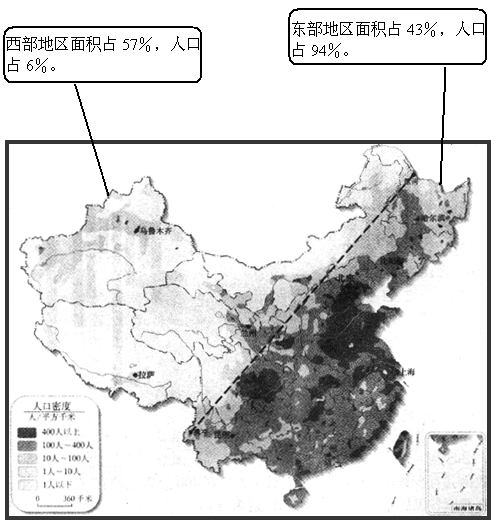中国人口密度_中国的平均人口密度