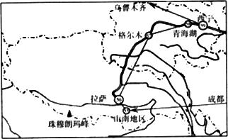 在青藏地区共有 站的奥运火炬传递.这样