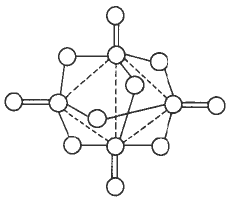 磷在空气中充分燃烧后生成结构如下图所示的分子.