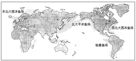 ⑤处形成世界著名渔场的原因是.实战演练.金榜题名!