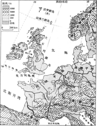 (2)世界四大人口稠