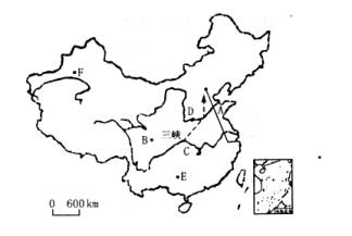 读"中国古今著名水利工程分布图.并回答问题.