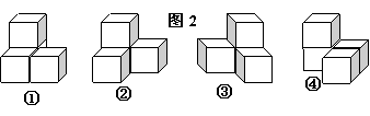 7已知有一个立体图形由四个相同的小立方体组成