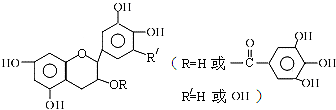 儿茶素(其结构简式如图所示)是茶叶的主要活性成分,具有抗氧化,抗菌