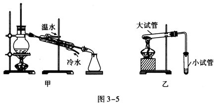 (1)蒸馏装置中温度计是用来测的温度,在烧瓶中加入沸石的目的是,加热