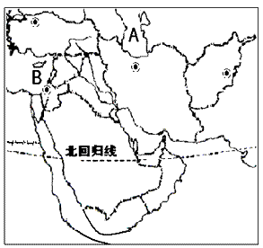 材料:自第二次世界大戰以來.中東地區一直是全世界關注的熱點地區.