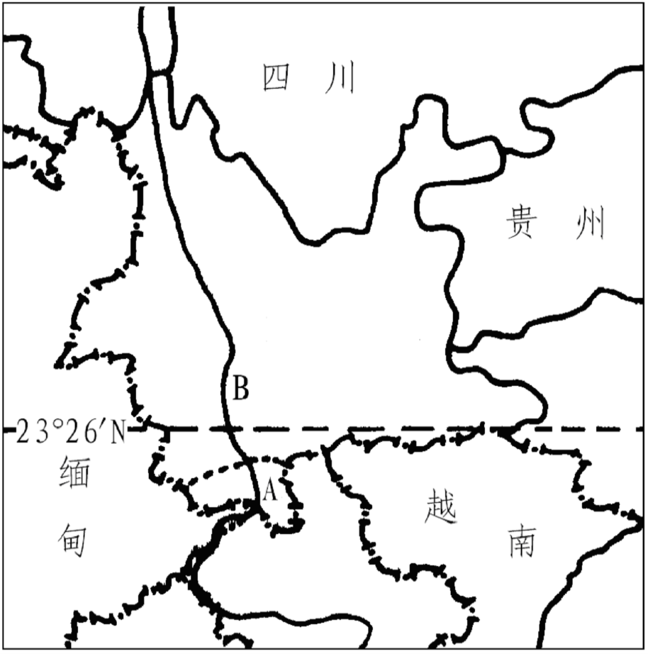 西双版纳位于下列哪一条山脉的最南端