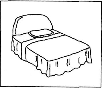 bed怎么画简笔画图片