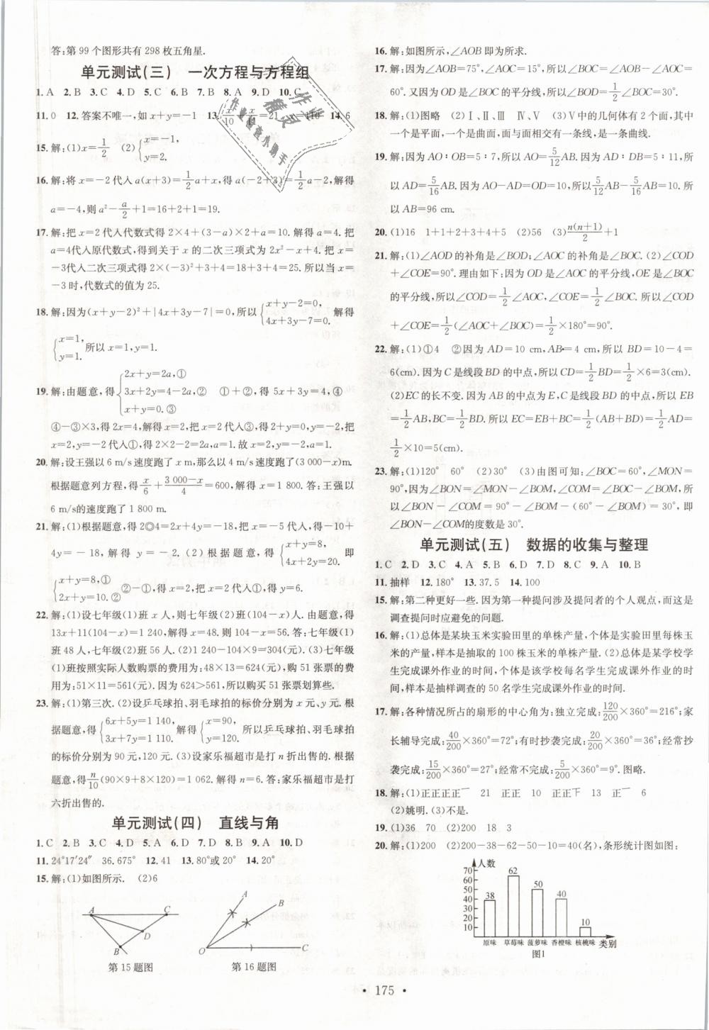 2018年名校课堂七年级数学上册沪科版