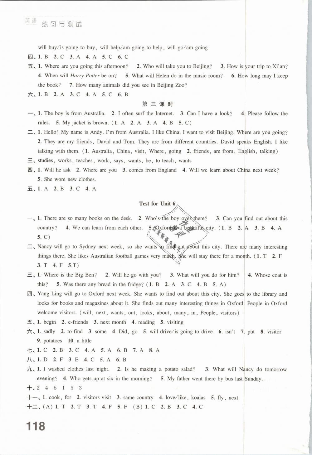 Test for Unit 6 - 第10页