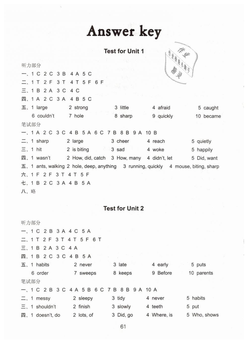 Test for Unit 2 - 第13页