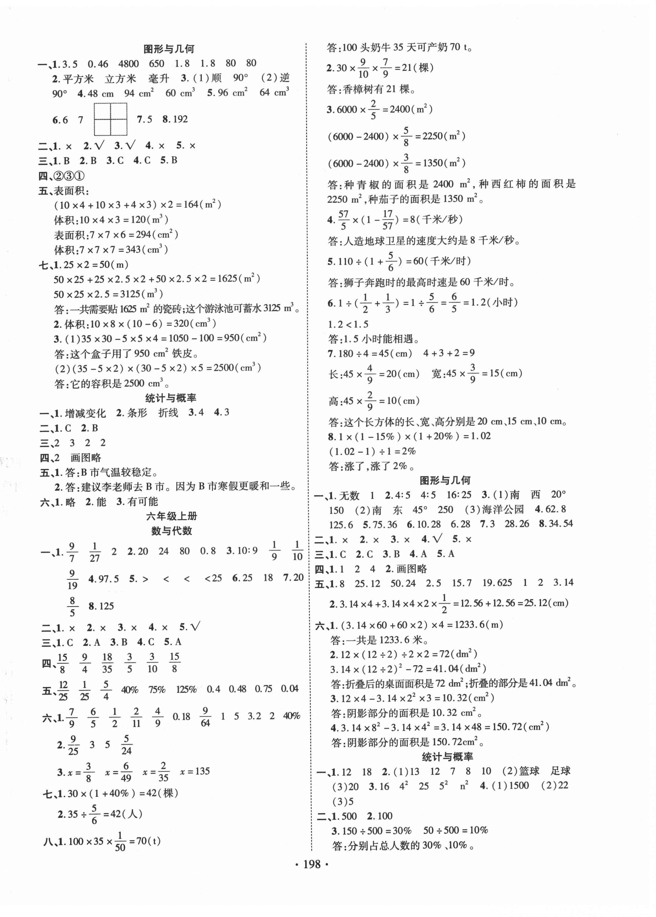 2021年小学升学总复习决胜百分百数学&nbsp;第2页