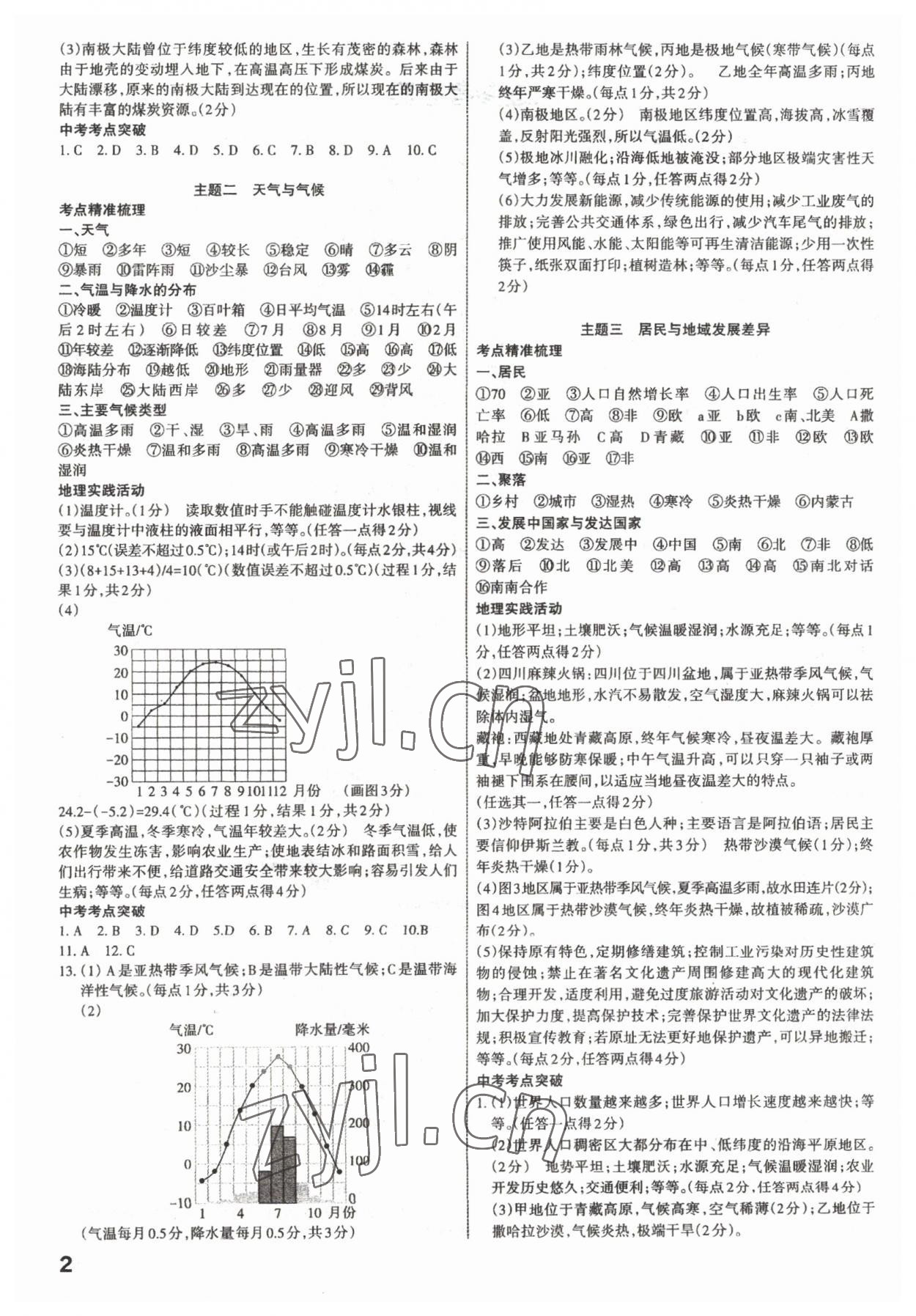 2023年滚动迁移中考总复习地理&nbsp;第2页