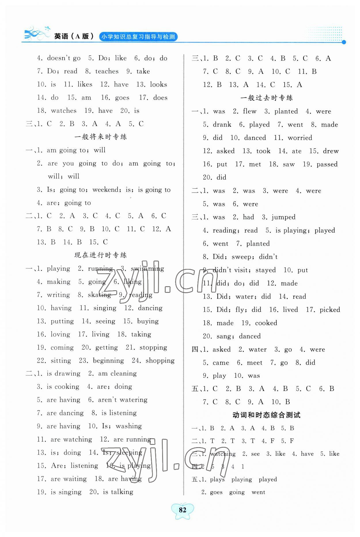 2023年大显身手小学知识总复习指导与检测英语A版&nbsp;第2页