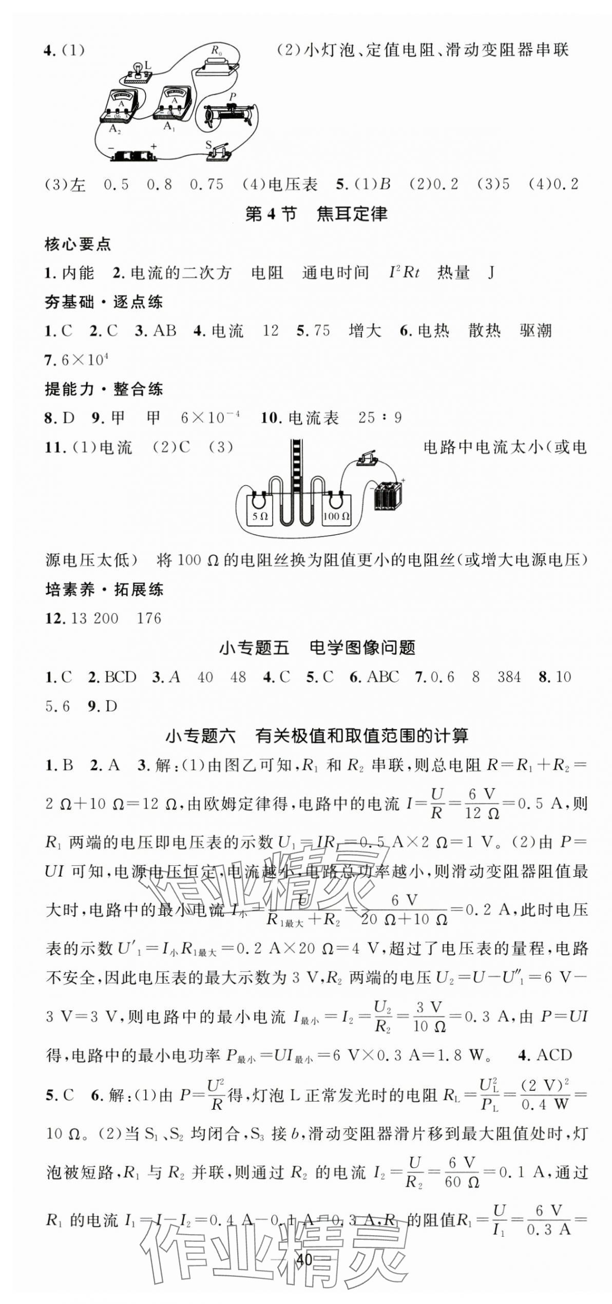 2025年精英新课堂九年级物理下册人教版&nbsp;第4页
