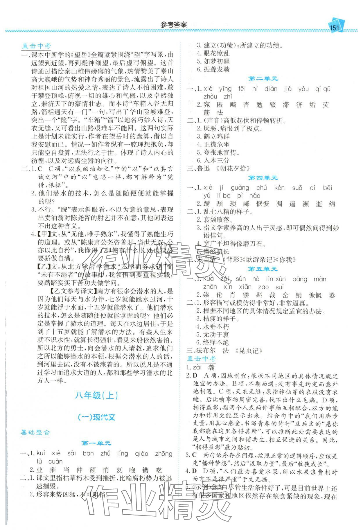 2025年湘教考苑中考总复习语文娄底专版&nbsp;第5页