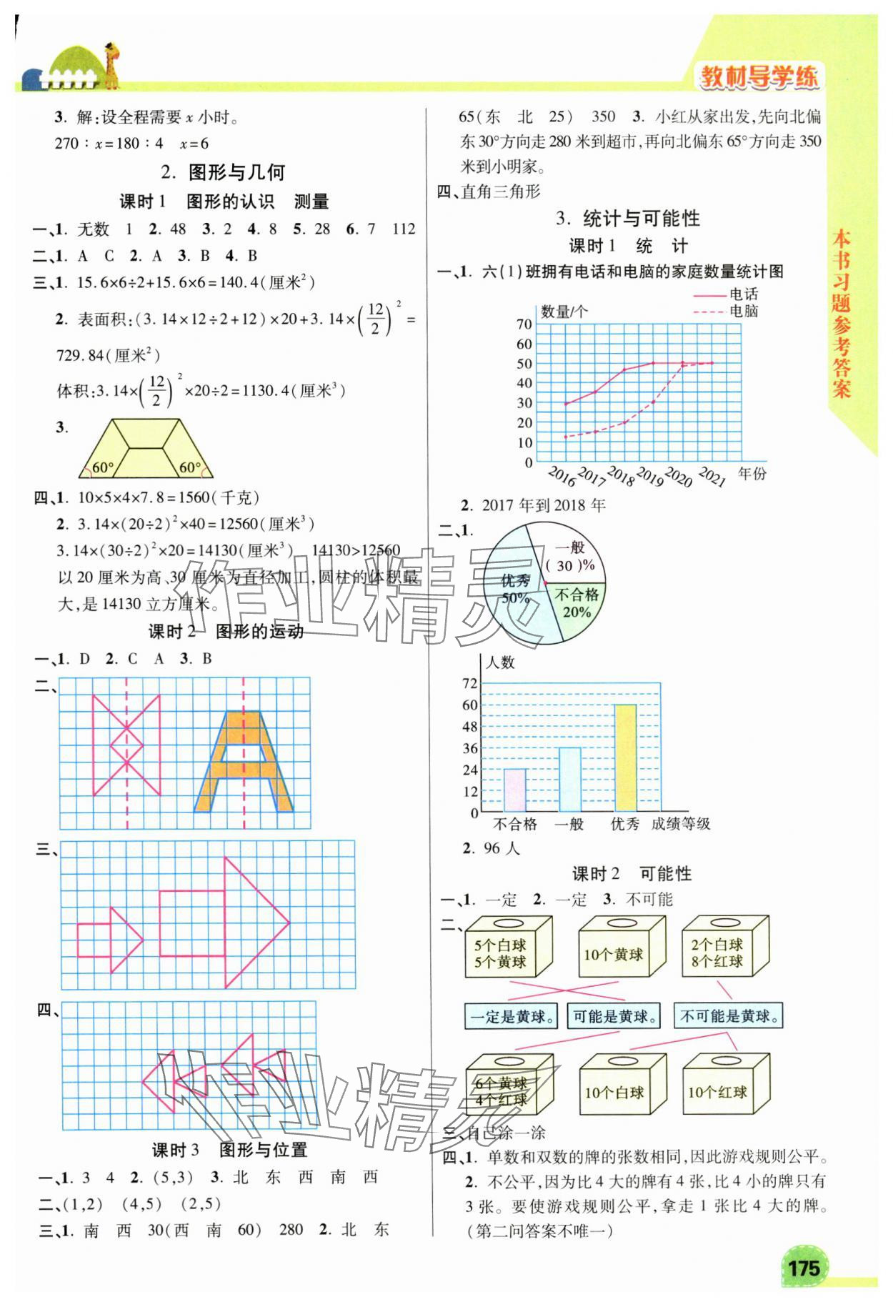 2025年倍速学习法六年级数学下册苏教版&nbsp;第3页