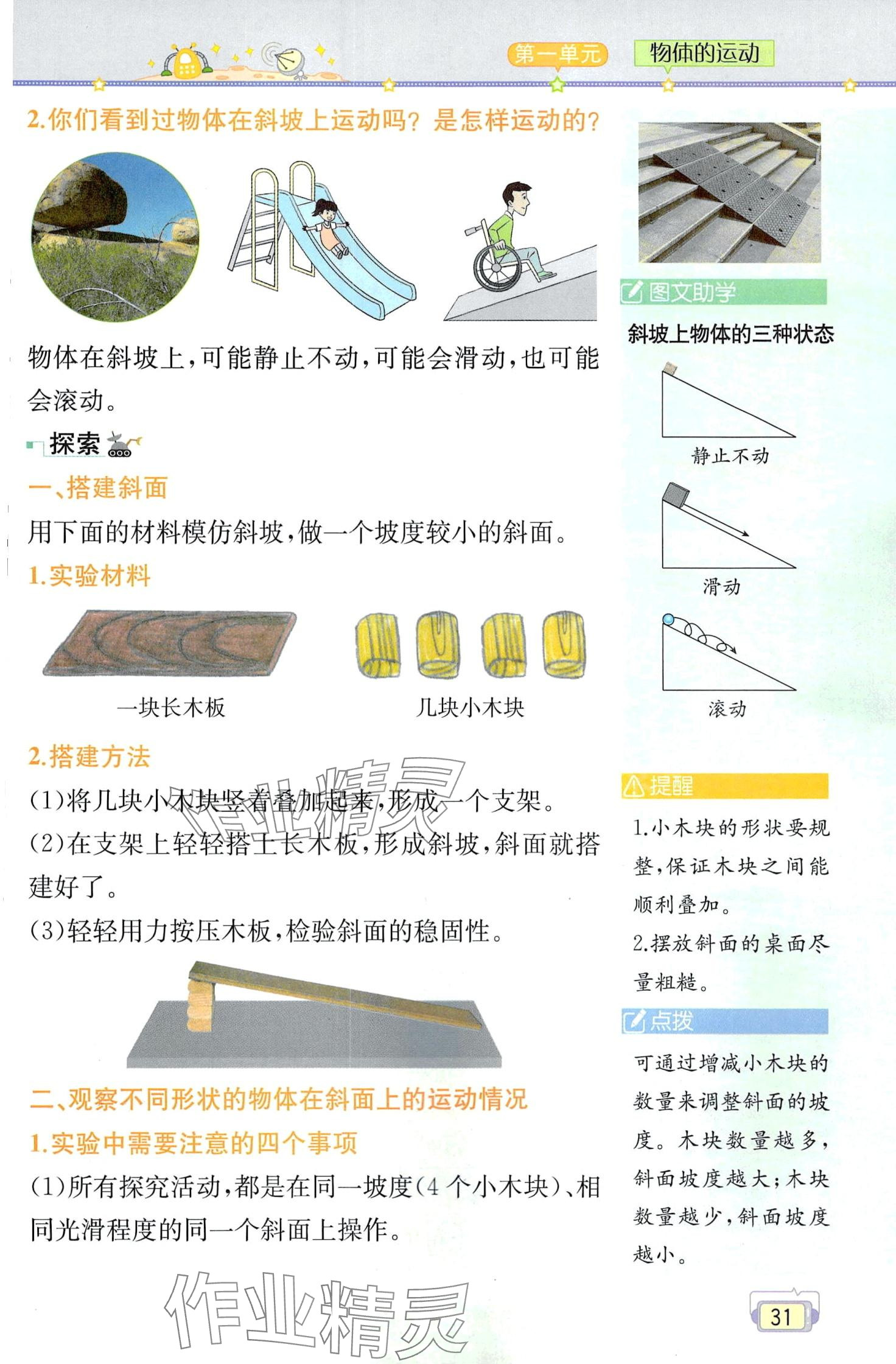 2025年教材课本三年级科学下册教科版&nbsp;第31页