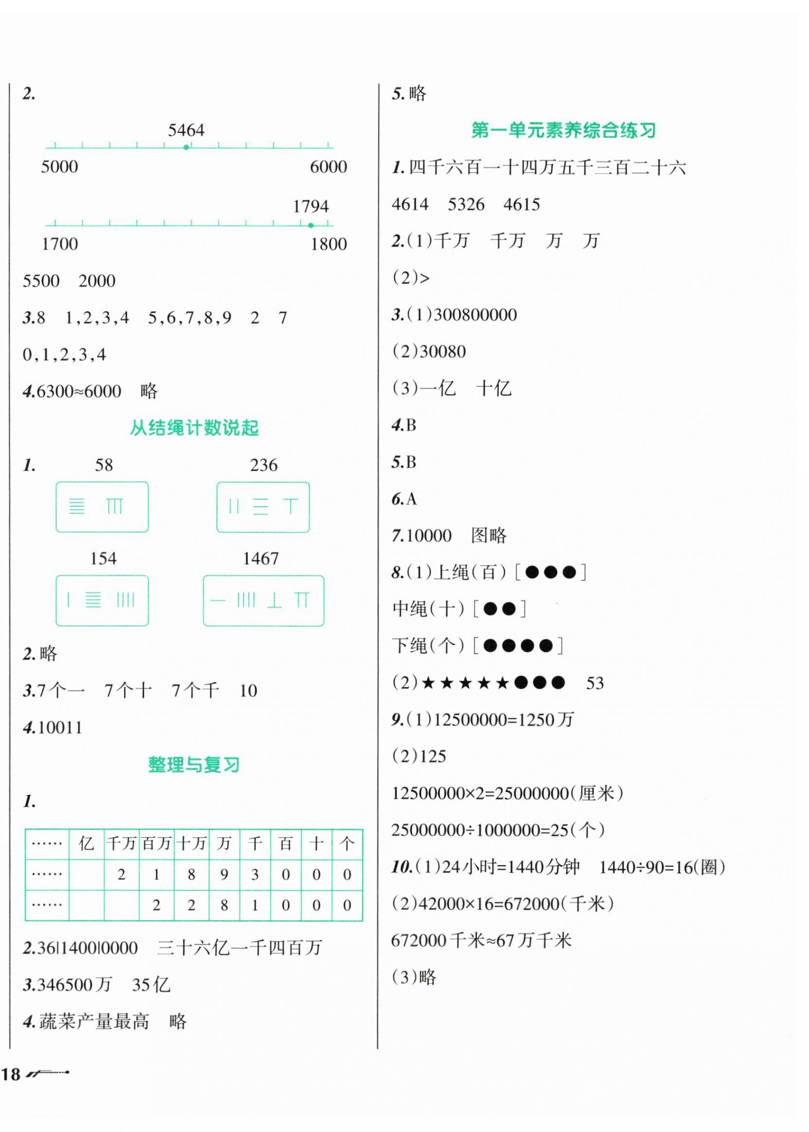 2026年自主学数学四年级上册北师大版&nbsp;第4页