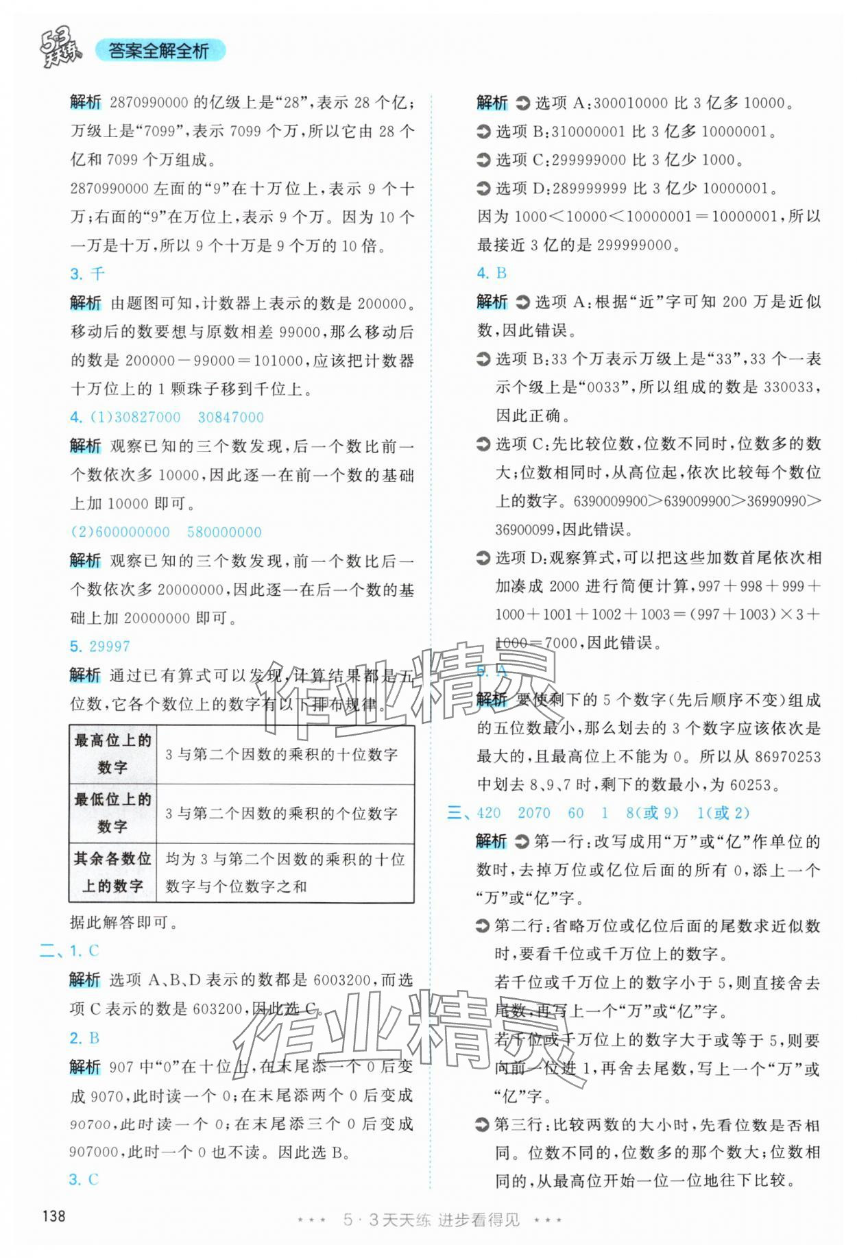 2025年53天天练四年级数学上册人教版&nbsp;第14页