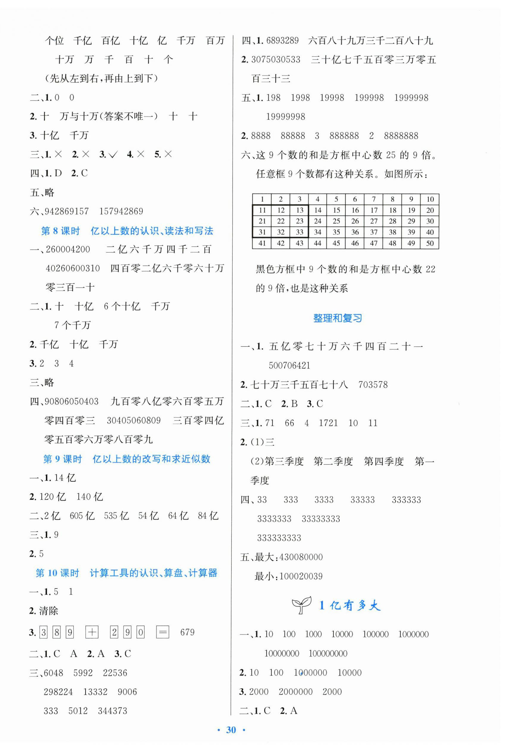 2025年同步测控优化设计四年级数学上册人教版精编版&nbsp;第2页