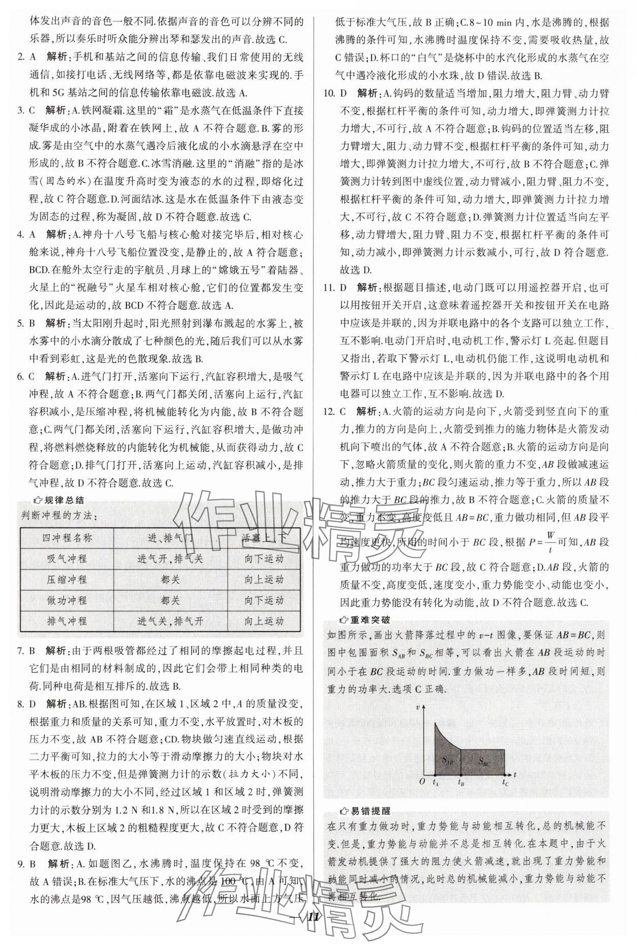 2025年锁定中考江苏十三大市中考试卷汇编物理&nbsp;第11页