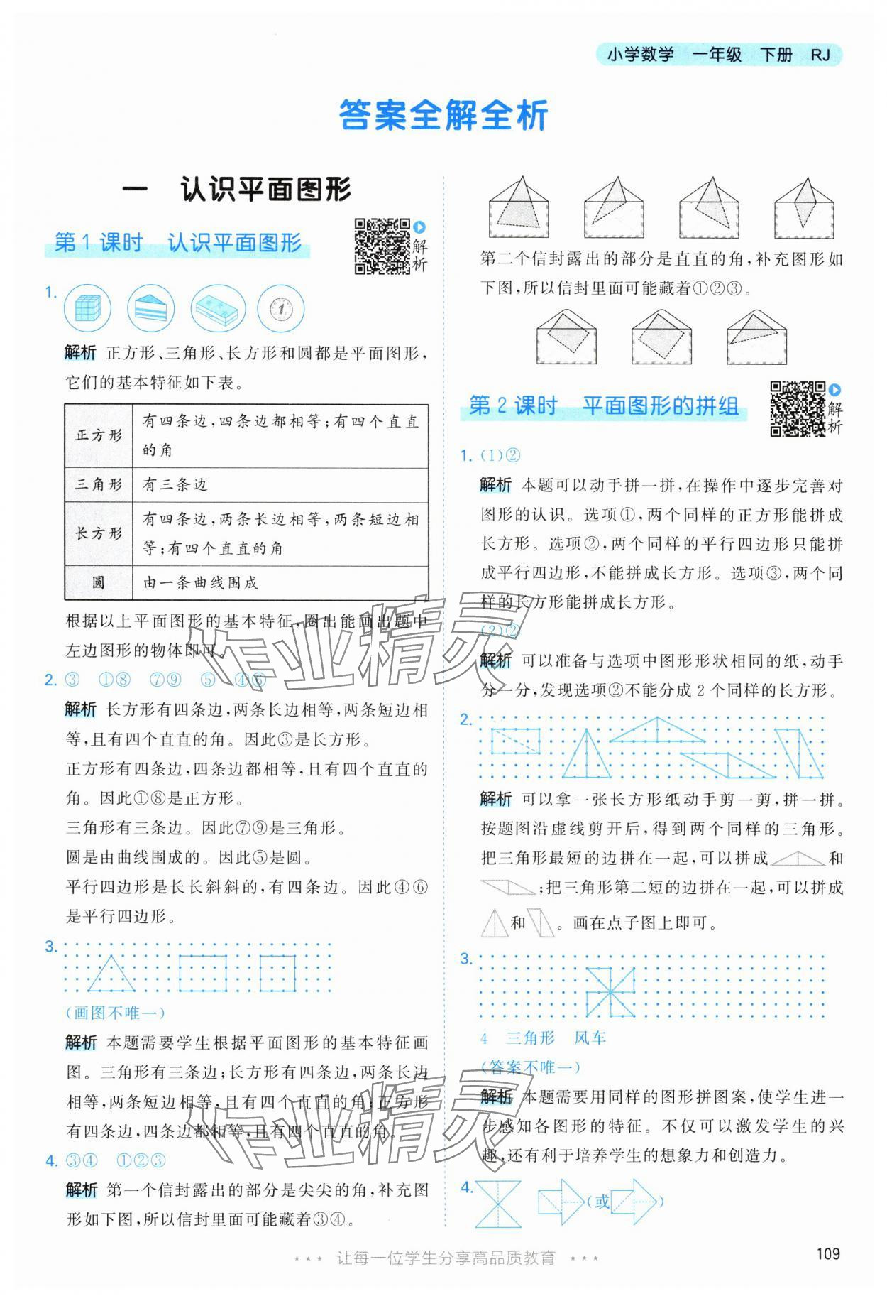 2025年53天天练一年级数学下册人教版&nbsp;第1页