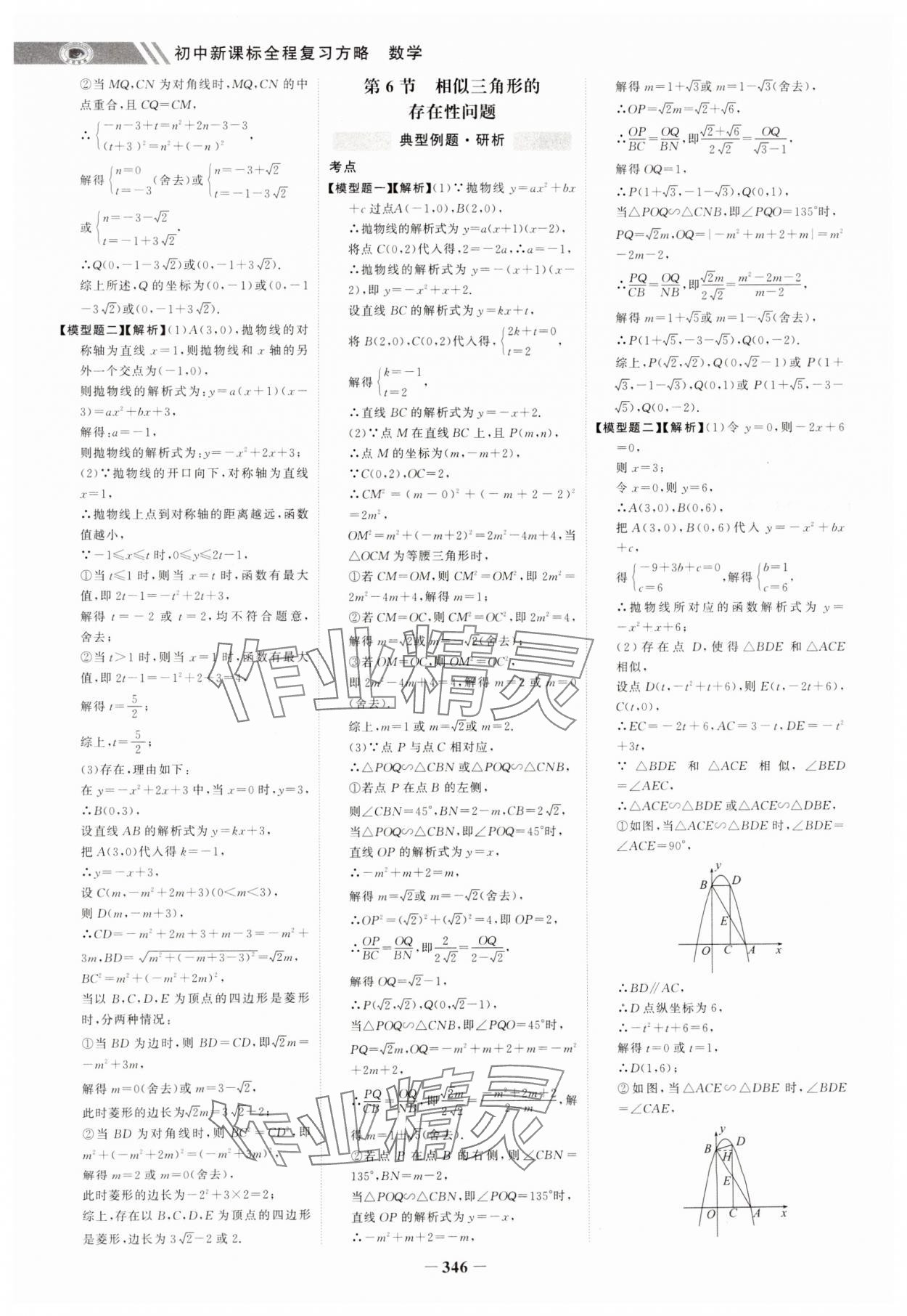 2025年世纪金榜初中全程复习方略数学&nbsp;第10页