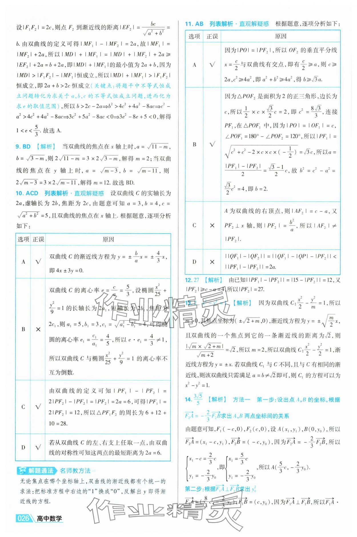 2025年金考卷名师名题单元双测卷高中数学选择性必修第一册北师大版&nbsp;第26页