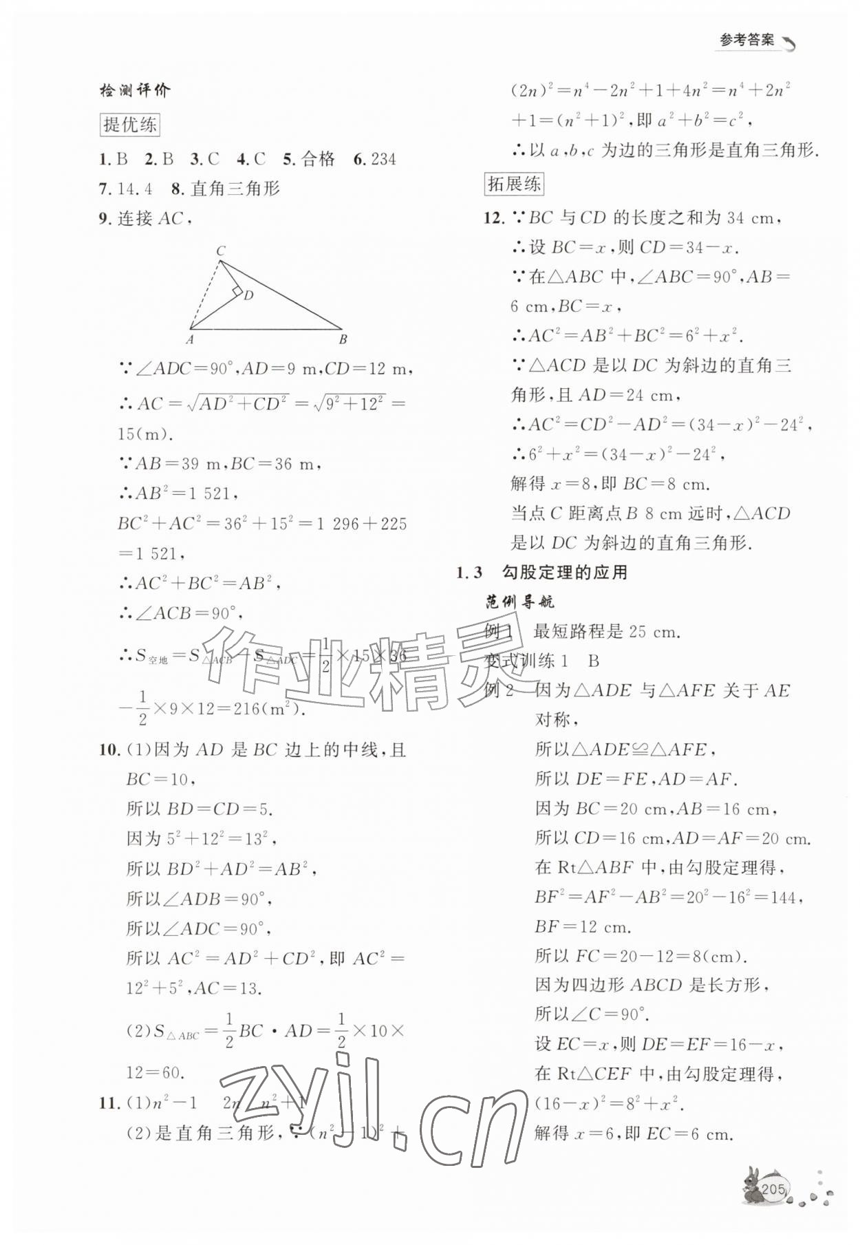 2026年新课程助学丛书八年级数学上册北师大版&nbsp;第3页