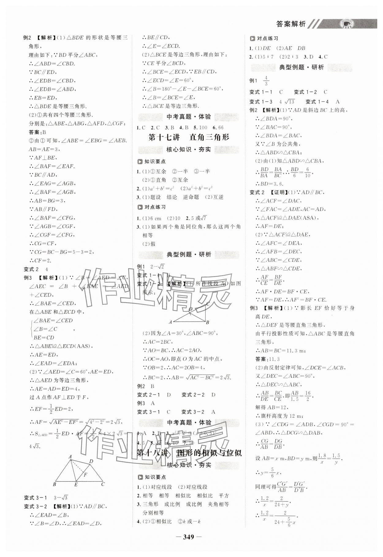 2025年世纪金榜初中全程复习方略数学&nbsp;第13页