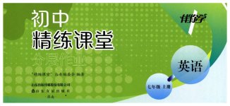 2026年精练课堂分层作业七年级英语上册人教版临沂专版