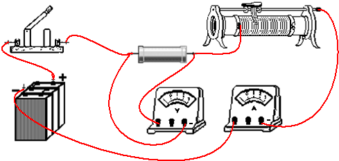 法連接實物圖:從電源的正極出發,依次串聯開關,待測電阻,滑動變阻器