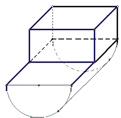某几何体的三视图如图所示,则该几何体的体积为( )