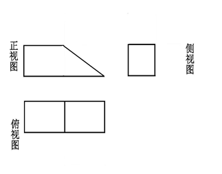 已知兩個幾何體的三視圖如下試求它們的表面積和體積單位cm