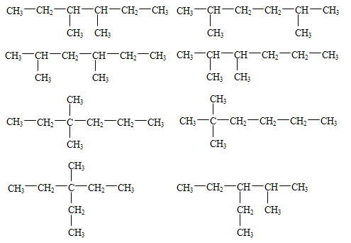 异辛烷结构式图片