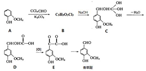 17(15分)香草醛是一种重要的香料可通过以下方法合成