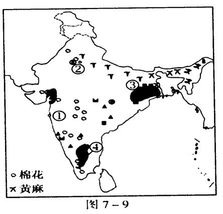 印度棉花分布图图片