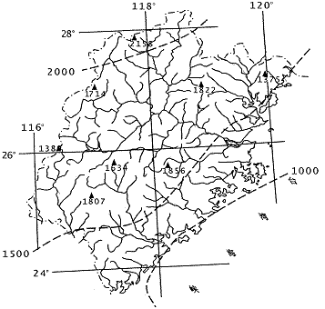 等降水量线人口分布线_降水量线分布图片(2)