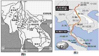 中南半岛人口_影响中南半岛人口和城市分布的主要原因是 A.水源充足B.地势较