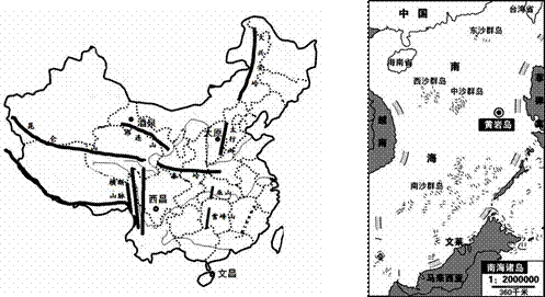 文昌卫星发射中心(四大发射基地地图我国四大卫星发射基地地图四个