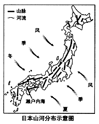 日本地形 河流图片