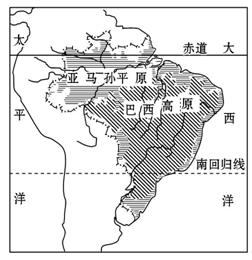 巴西的城市和人口_巴西人口分布图