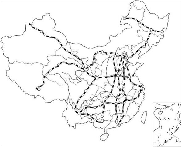 中国交通简图图片