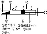 (1)吹奏竹笛时,振动发声的物体是空气柱(2)当布团(相当