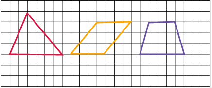 在图中分别画一个面积为12平方厘米的三角形平行四边形和梯形