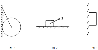 101如图1所示一个光滑小球用绳子拴在竖直墙面上小球处于静止状态试