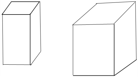 立体长方形图片 图画图片